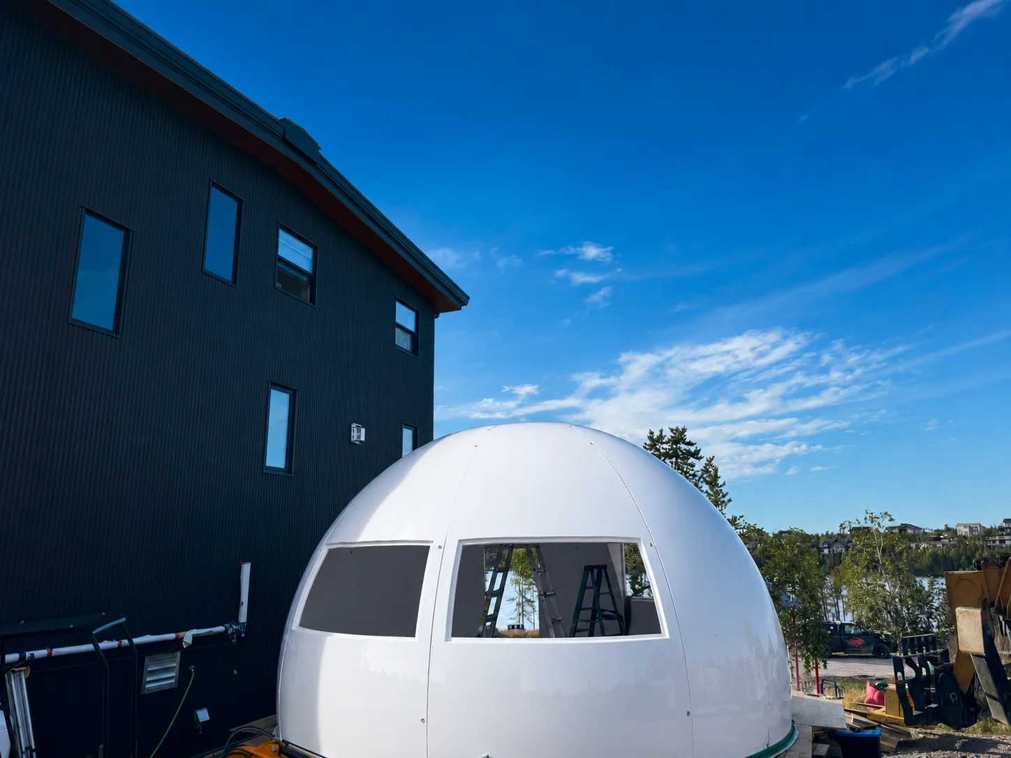 MarsDome installed in Yellowknife