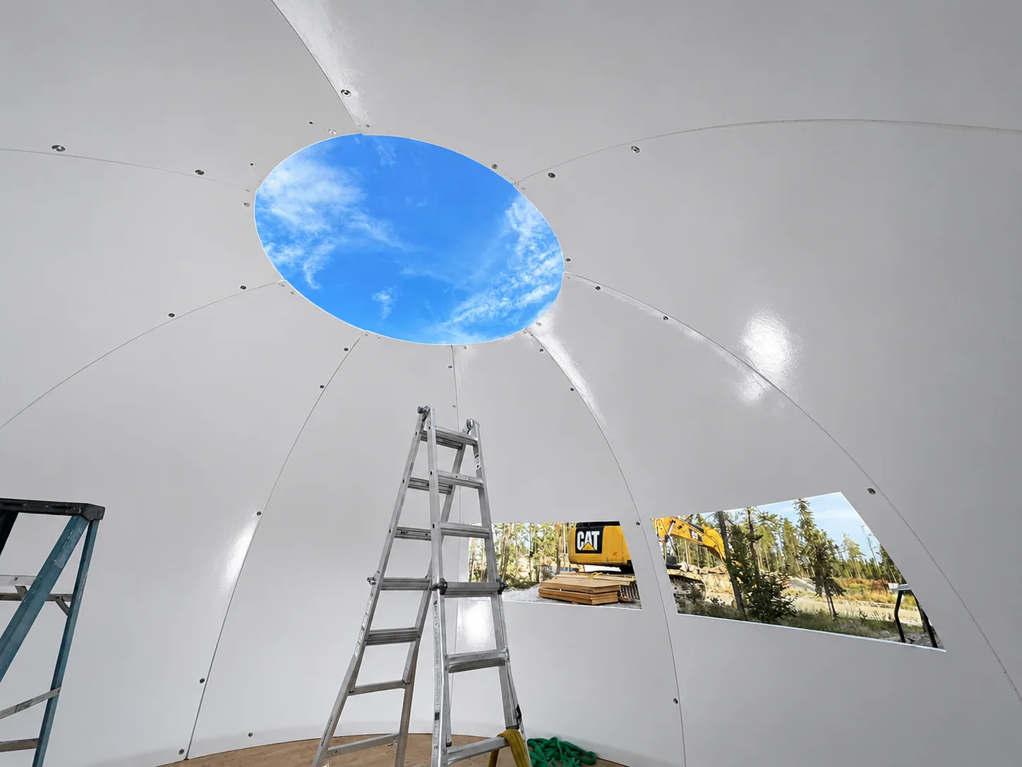 Interior of MarsDome in Yellowknife